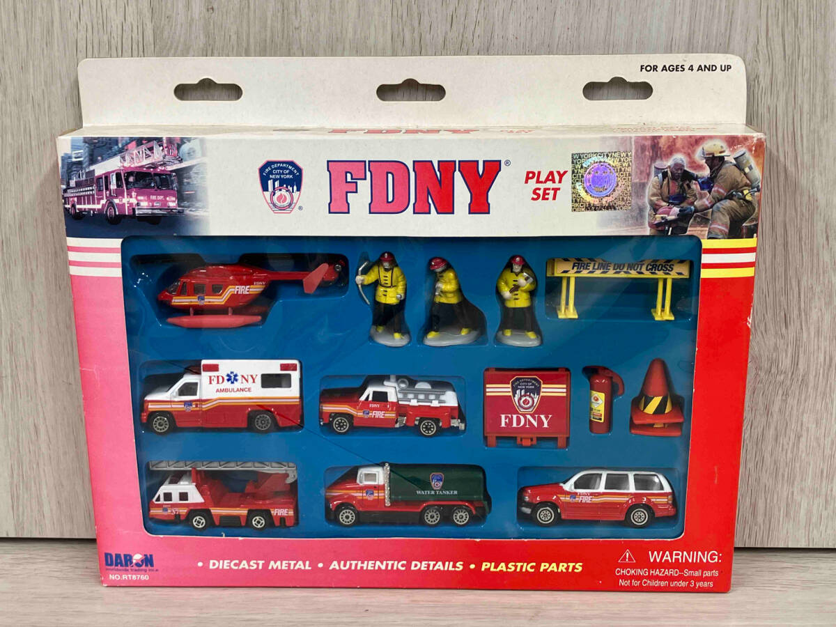商用車、公用車 FDNY PLAY SET NO.RT8760