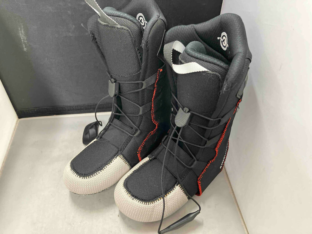 【人気No.1】 THREE 3 STAGE HEELHARNESS SHELL スノーボード スノーボードブーツ ウィンタースポーツ サイズ 22.5cm FIXATION 22.5cm