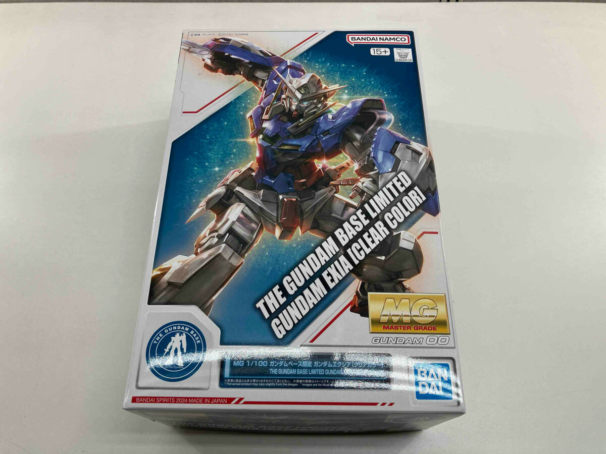 未組立品 バンダイ MG 1/100 ガンダムエクシア [クリアカラー] 「機動戦士ガンダム00」 ガンダムベース限定 プラモデル
