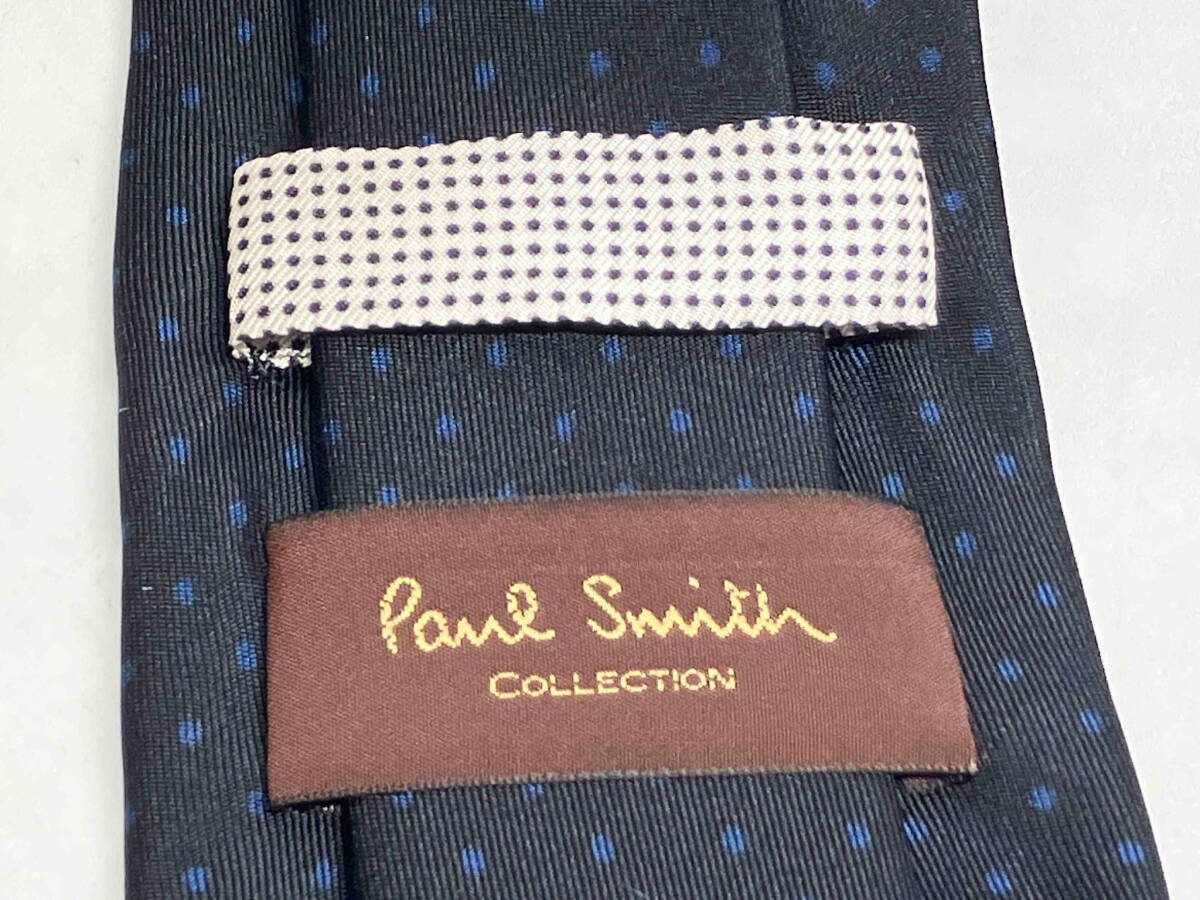 PAUL SMITH ネクタイ ポールスミス フラワー小紋 花柄 ドット シルク100%