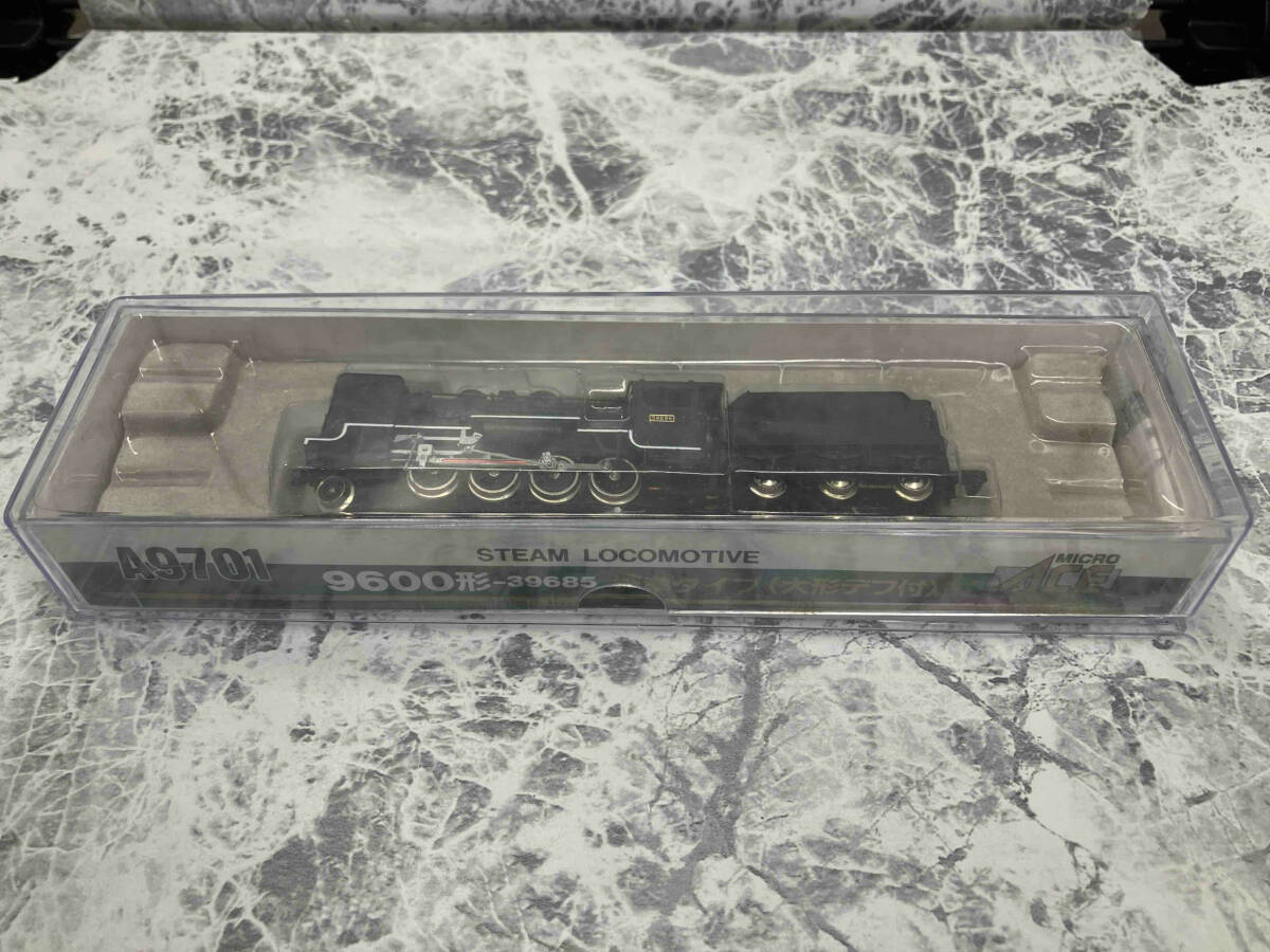 動作確認済 取説無し Ｎゲージ MICROACE A9701 9600形蒸気機関車 (39685号機 デフ付き) マイクロエース