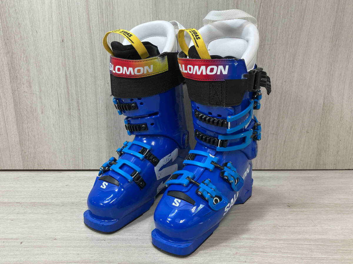 【冬バーゲン★】 S/RACE2 SALOMON 130 23.5cm スキーブーツ WC/ 23.5cm