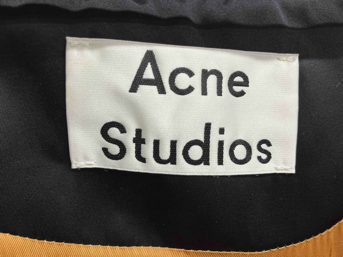 ACNE STUDIOS／ボンバージャケット／MA-1／AUDE BOMBER PAW15／ブラック／レディース／XSサイズ