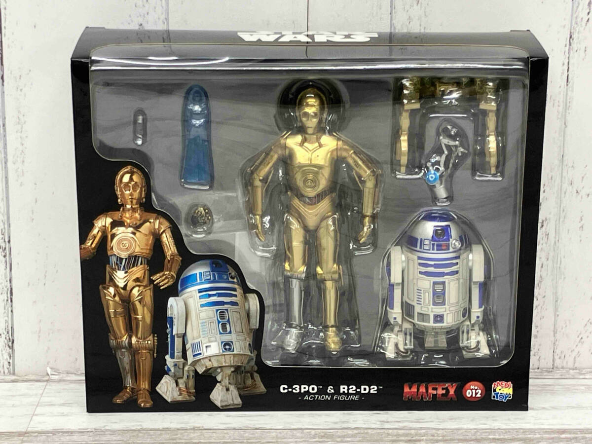 完璧 メディコムトイ FIGURE- -ACTION C-3PO&R2-D2 STARWARS C-3PO