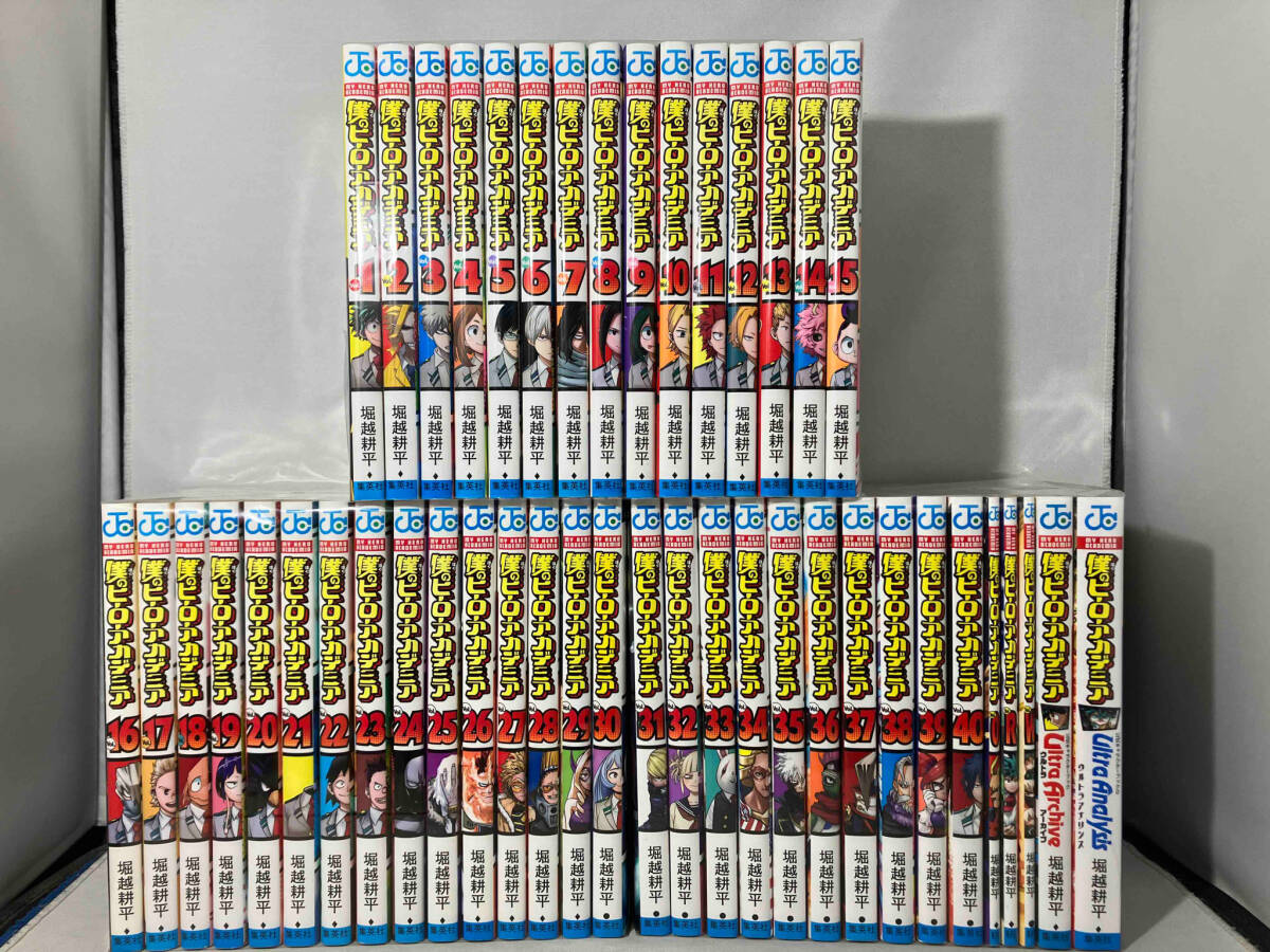 希少 黒入荷! 僕のヒーローアカデミア 1~40巻 + 劇場特典冊子3冊 + 公式ファン 少年