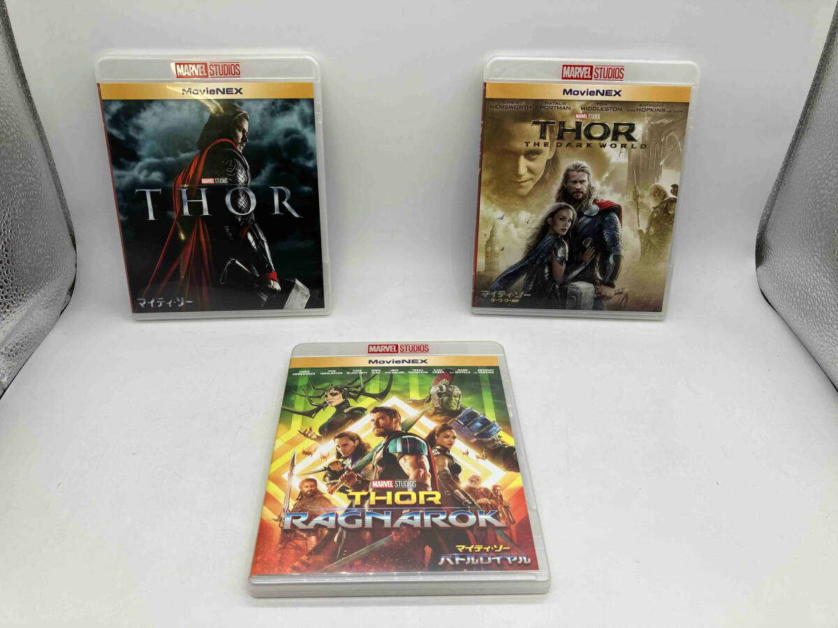 Blu-ray+DVD マイティ?ソー MovieNEX 3ムービー?コレクション Blu-ray3枚+DVD3枚組 店舗受取可