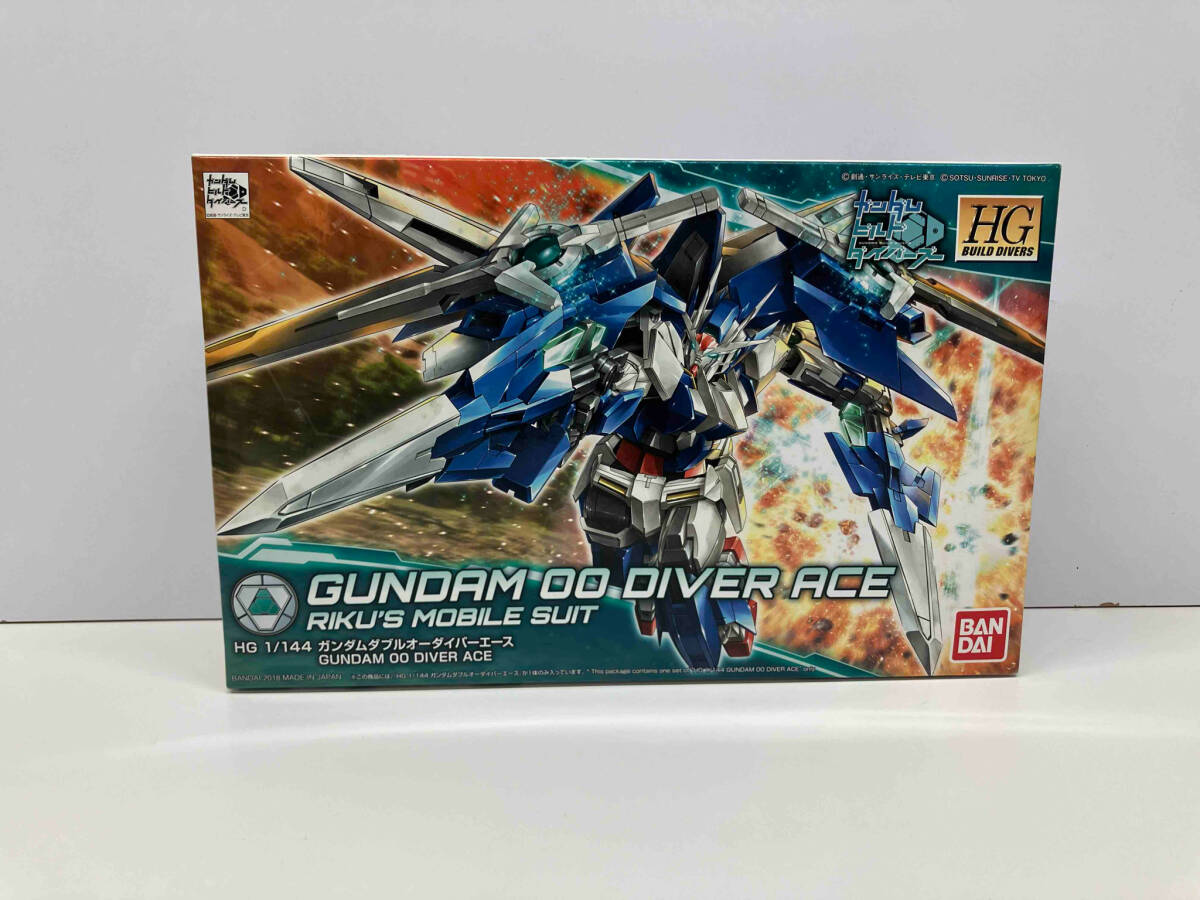 未使用品 現状品 プラモデル バンダイ 1/144 ガンダムダブルオーダイバーエース HGBD 「ガンダムビルドダイバーズ」