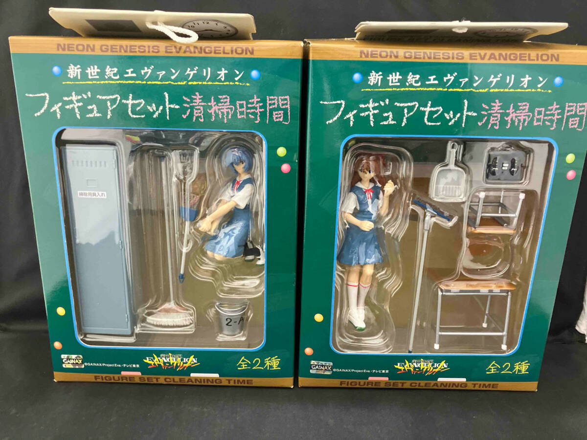 全2種セット 「新世紀エヴァンゲリオン」 フィギュアセット 清掃時間 新世紀エヴァンゲリオン