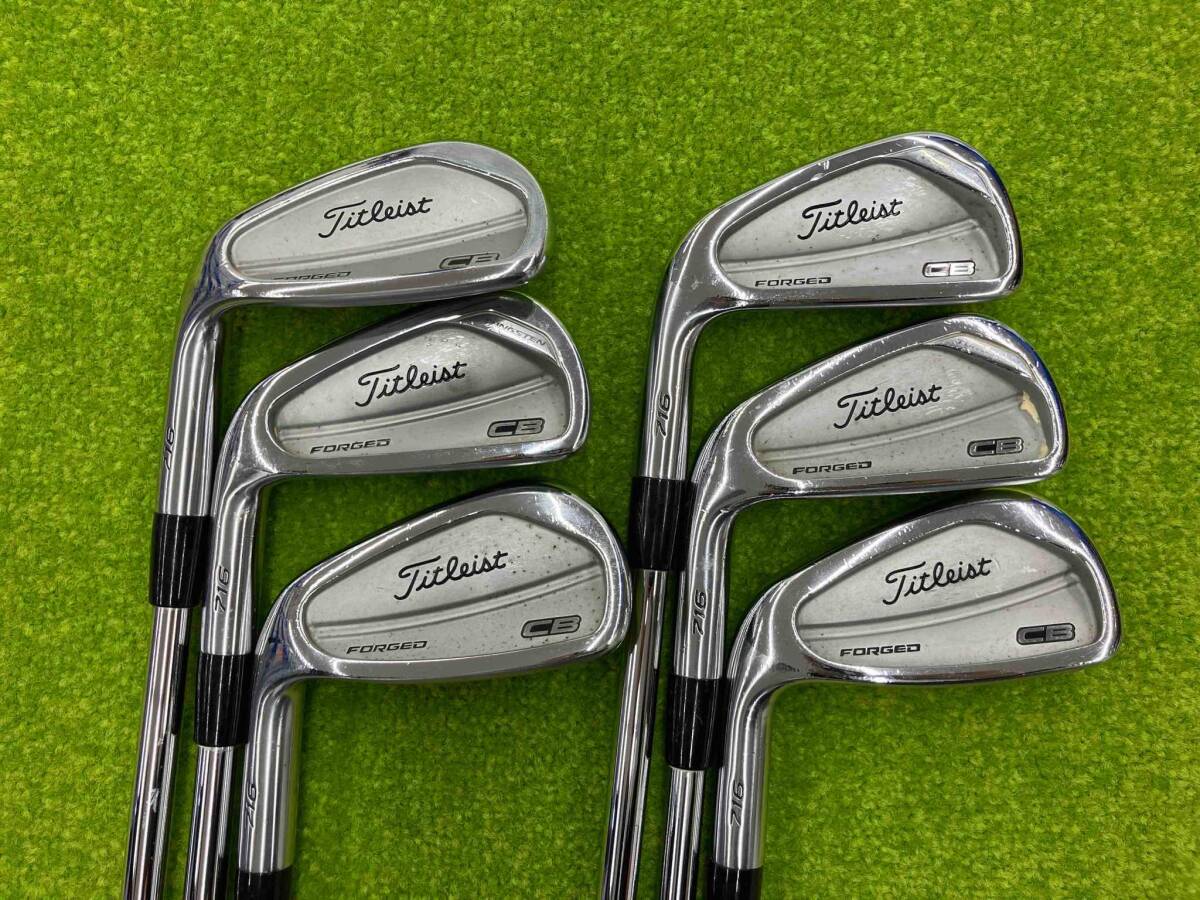 アイアンセット/TITLEIST タイトリスト/CB 716/Dynamic Gold S200/左利き用