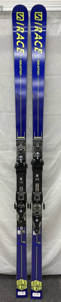 【好評にて期間延長】 サロモンS/RACE SALOMON FIS 店舗受取可 スキー板 193cm 2021年 GS レーシング