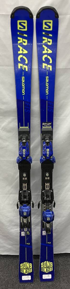 【おまけ付】 2021年 サロモン SALOMON S/RACE 157cm BLAST A OF SONS SL FIS レーシング