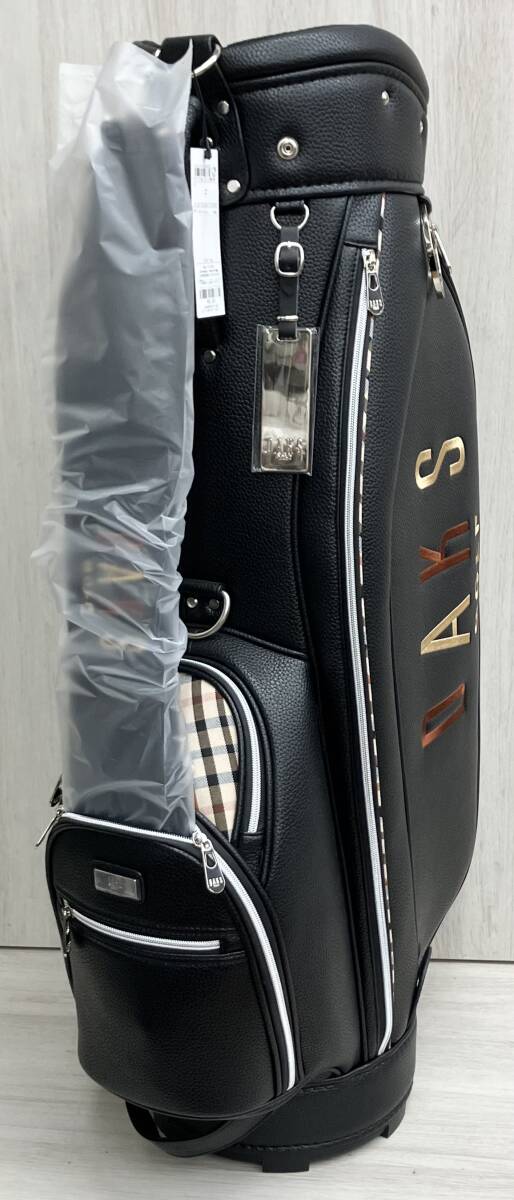 期間限定30%OFF! DAKS キャディバッグ GOLF ※02【未使用品】DAKS PREMIUM 参考価格69300円 ブラック 5分割 3.6kg 9.0型 サイズF NM-0901 ZZ1U COLLECTION その他