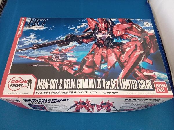 100%品質 1/144 MSN-001-2デルタガンダム弐号機Ver.GFT リミテッドカラー HGUC 「Competition of NEW GUNDAM -RED or WHITE-」 ガンダムフロント限定 その他