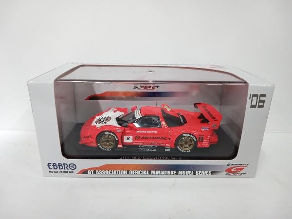 EBBRO エブロ 1/43 スーパー GT 500 ARTA NSX 800 ミニカー 2006