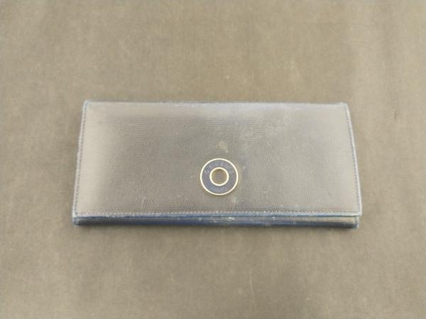 CELINE M14／サークルロゴ 財布 セリーヌ ネイビー 店舗受取可