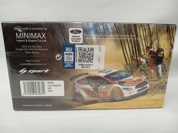 シモンズグランドセール ④【未開封】フォード フィエスタ Mortagua de Rali 2018年 R5 レーシングカー
