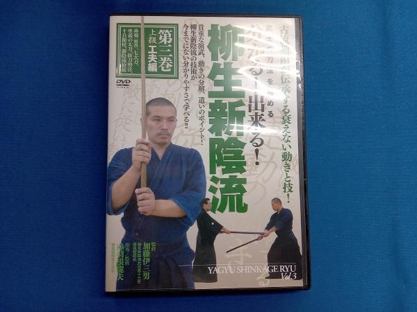 DVD 武士の刀法を極める 分かる!出来る!柳生新陰流 第3巻 上級工夫編