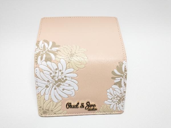 PAUL&JOE SISTER カードケース 牛革 ピンク_画像5