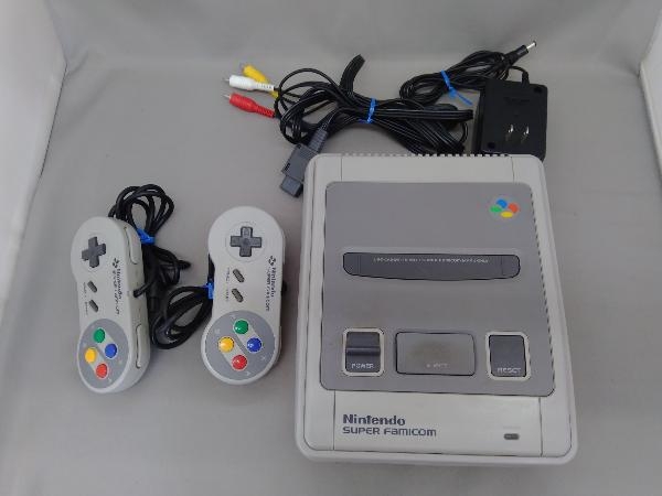 動作確認済 箱・説明書なし スーパーファミコン本体　AVケーブル付き