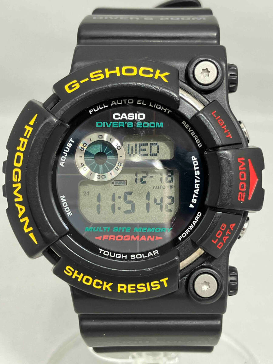 CASIO カシオ G-SHOCK GW-200Z FROGMAN フロッグマン 腕時(shí)計(jì) ソーラー デジタル メンズ ブラック