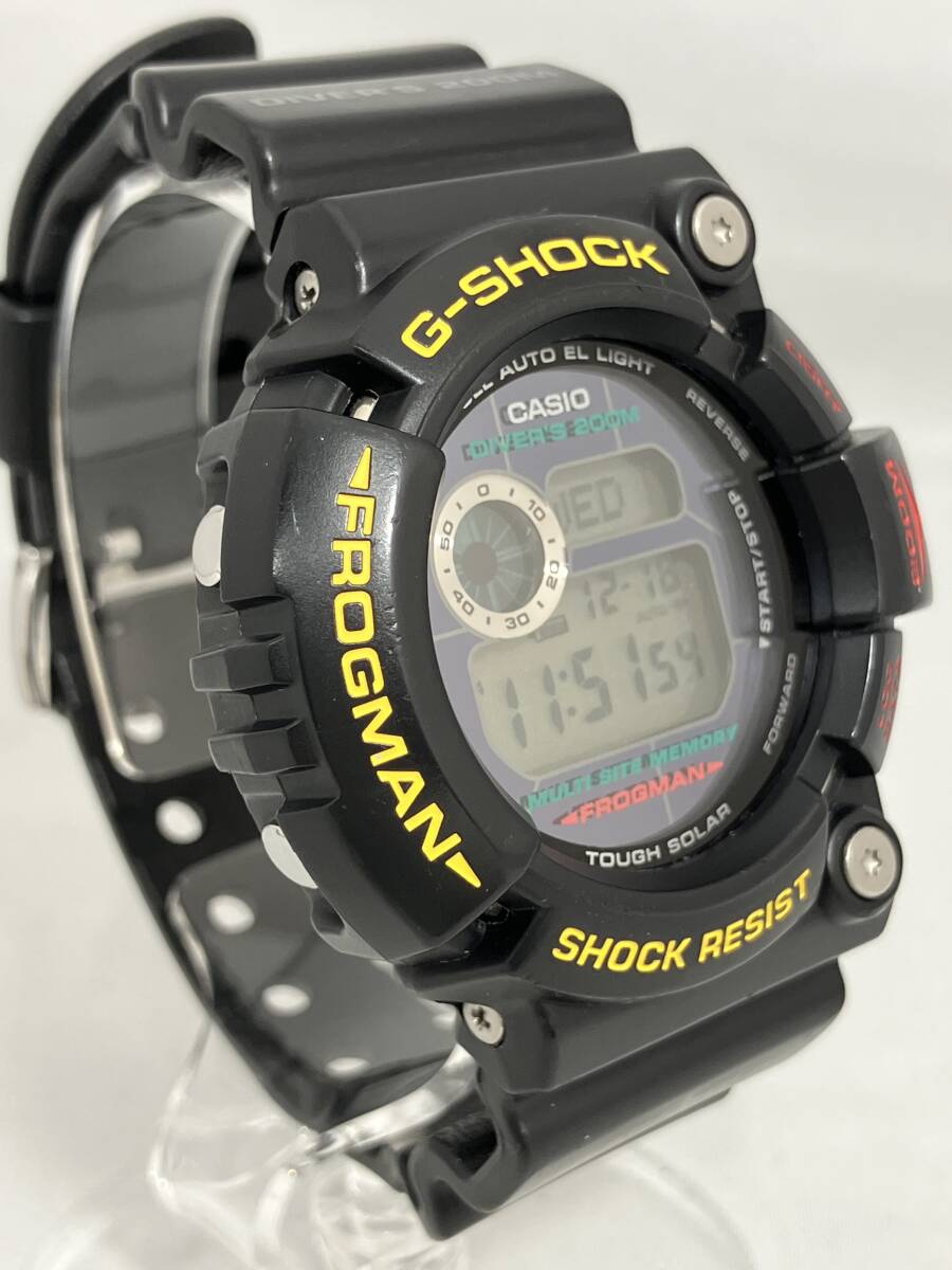 CASIO カシオ G-SHOCK GW-200Z FROGMAN フロッグマン 腕時(shí)計(jì) ソーラー デジタル メンズ ブラック