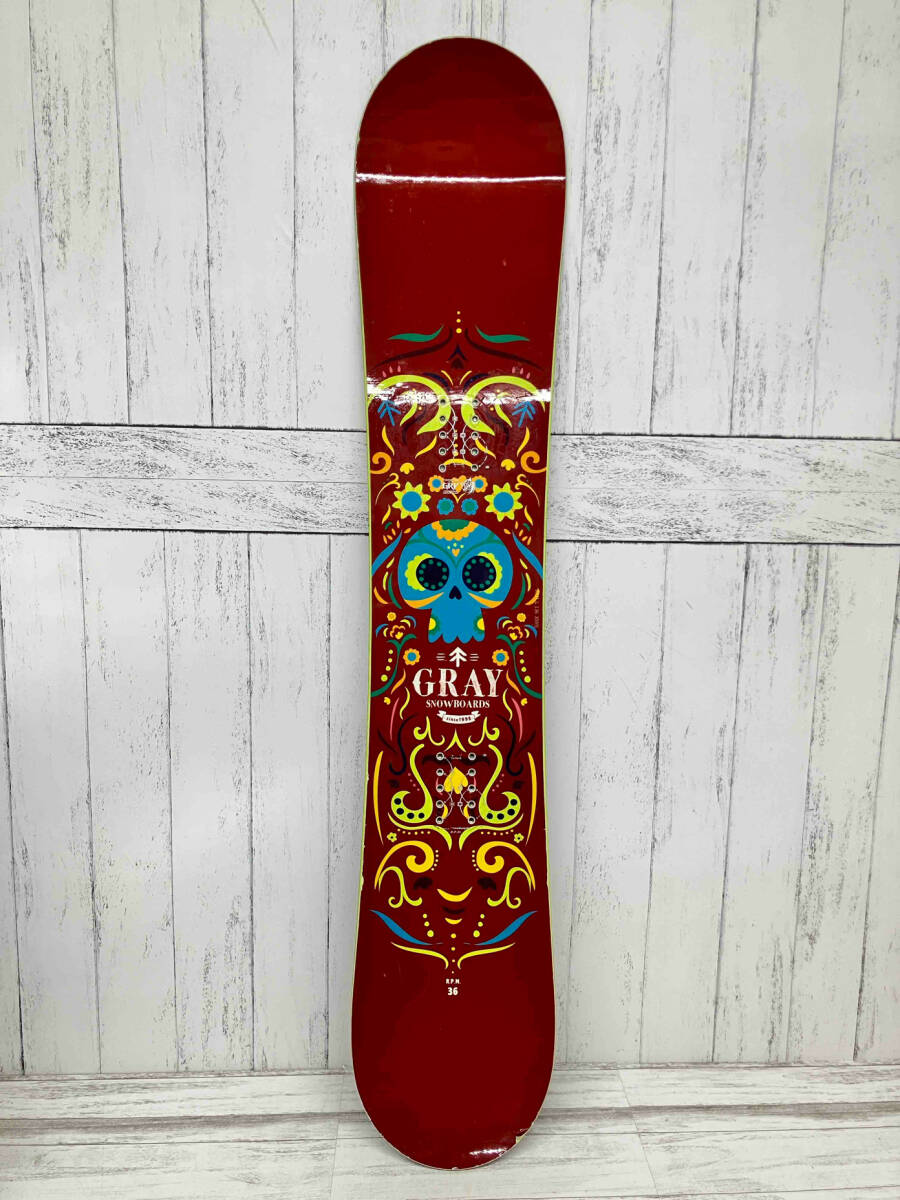 スノーボード板◇Gray◇R.P.M◇2021◇136cm◇ 店舗受取可