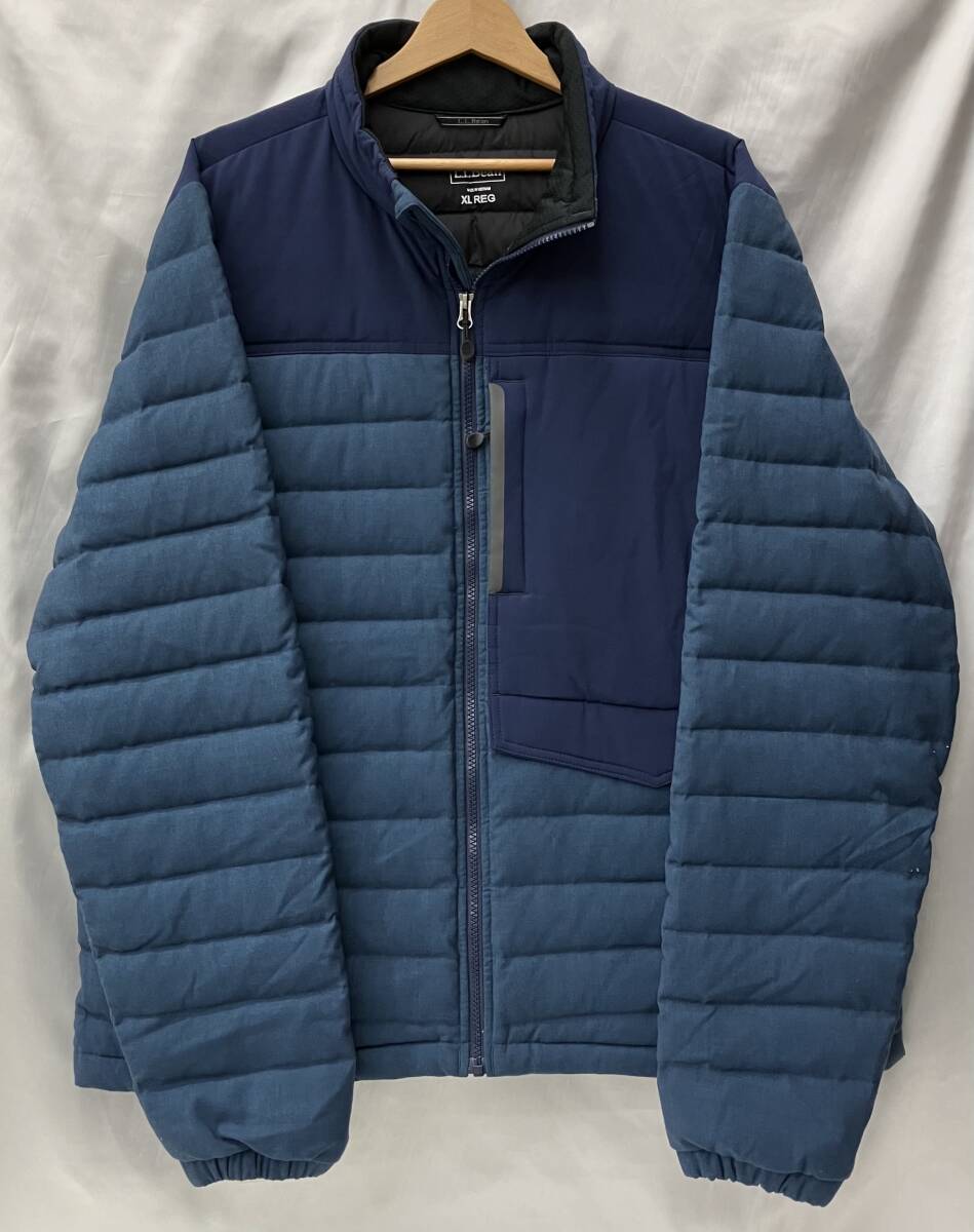 ファッションシーンで話題のこれから流行るブランド12選 L.L.Bean 裏地ナイロン100% ブルー系 青系 XL メンズ ダウンジャケット 285622 DOWNTEK エルエルビーン 男性用