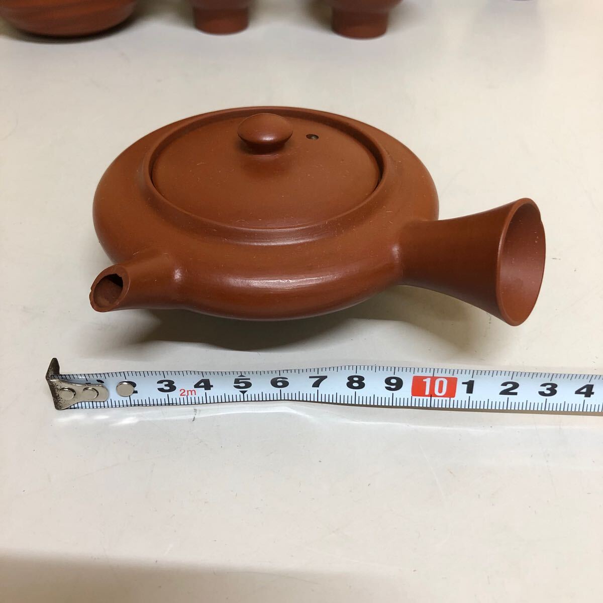 無名異焼 渡辺陶三 茶道具