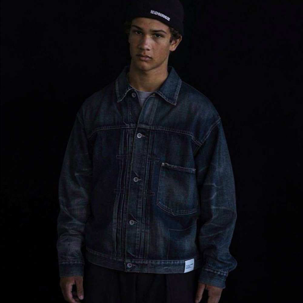 NEIGHBORHOOD 23AW SAVAGE DENIM TYPE-1 JACKET 232XBNH-JKM01 NEIGHBORHOOD 23AW SAVAGE DENIM TYPE-1 JACKET 232XBNH-JKM01
