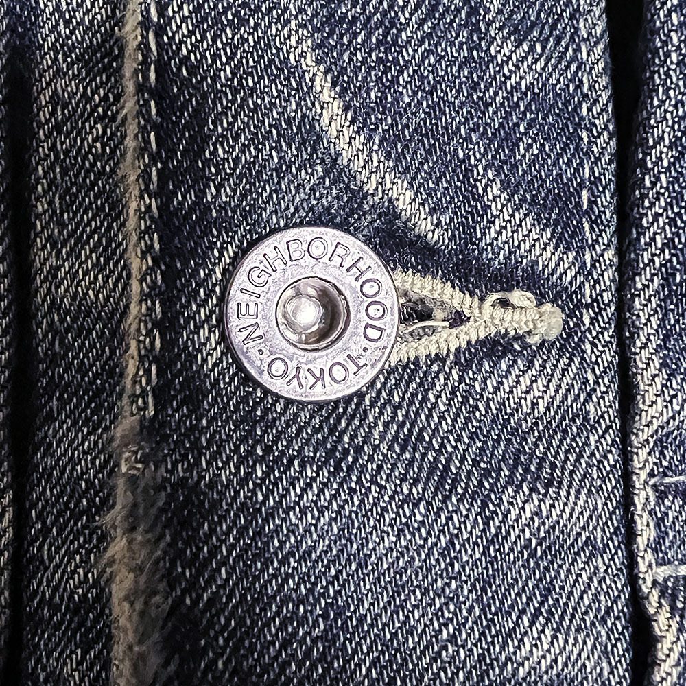 NEIGHBORHOOD 23AW SAVAGE DENIM TYPE-1 JACKET 232XBNH-JKM01 NEIGHBORHOOD 23AW SAVAGE DENIM TYPE-1 JACKET 232XBNH-JKM01
