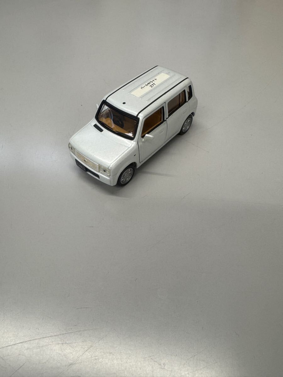スズキ　 アルトラパン　ミニカー　フルバックカー　非売品　ホワイトパール
