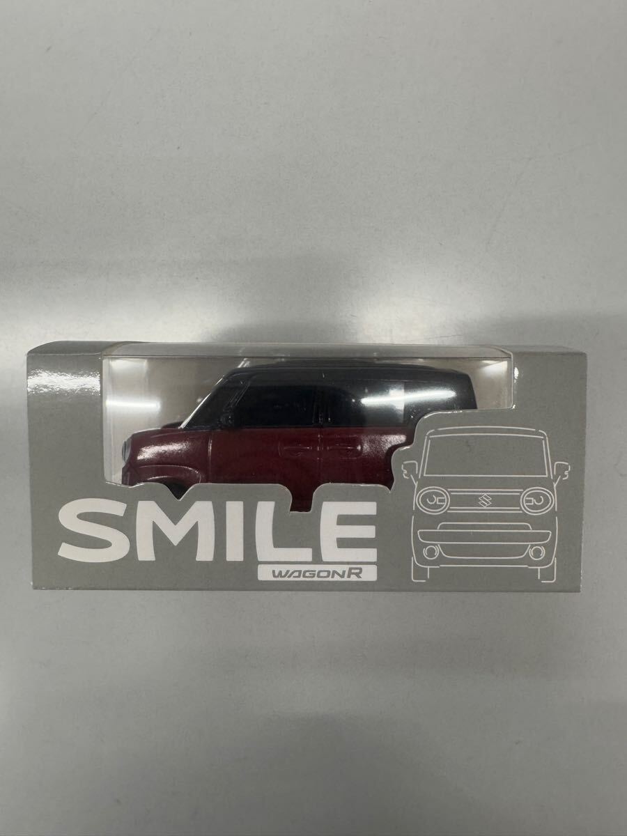 スズキ　 ワゴンRスマイル　ミニカー　フルバックカー　非売品　フェニックスレッド