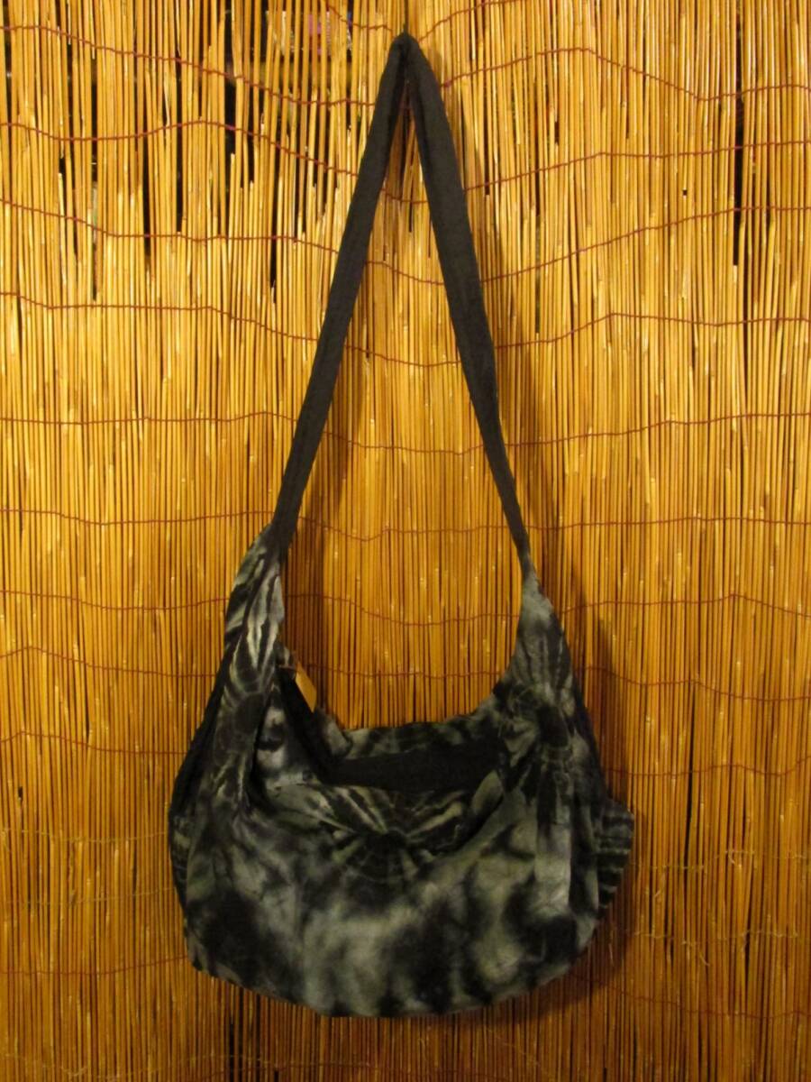 ⑥新品＊男女兼用＊コットン素材＊タイダイ染め＊ビッグサイズ＊マルチバッグ