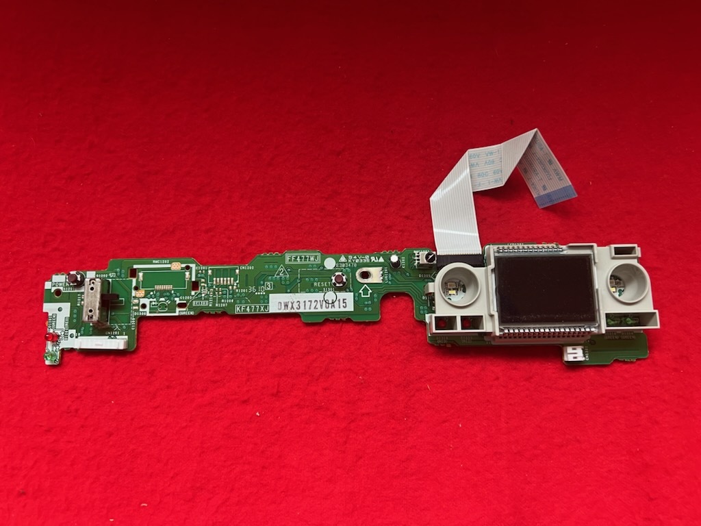 SHARP BD-HDS53　フロント液晶パネル／スイッチ基盤(C36)