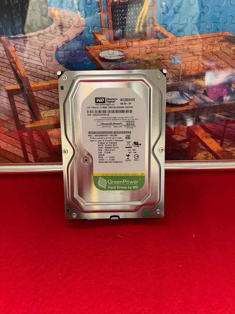 動作保証　ハードディスク Western Digital WD3200AVVS-63L2B0 320GB　(C26)