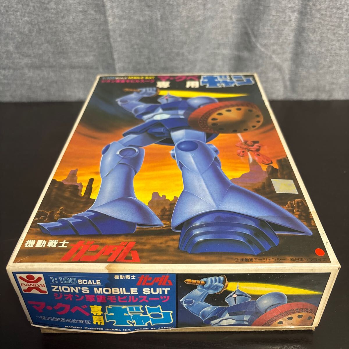ガンプラ 旧キット バンザイマーク マ・くべん専用 ギャン