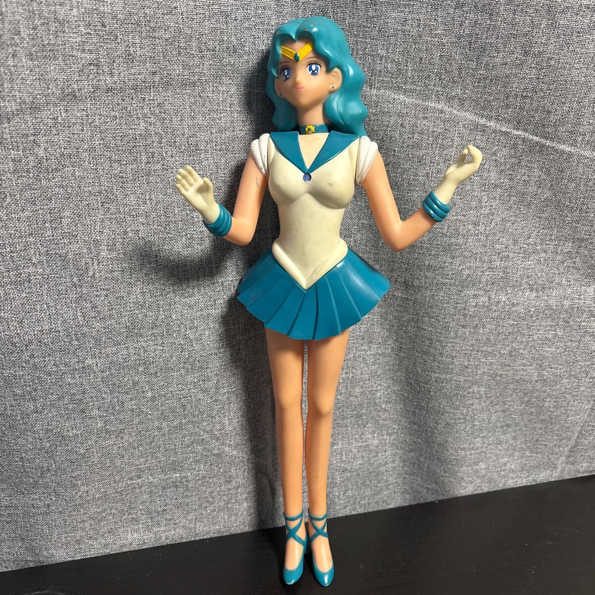 iqho バンダイ エクセレントドール セーラーネプチューン セーラームーン 当時物 ビッグサイズソフビフィギュア 高さ約37cm