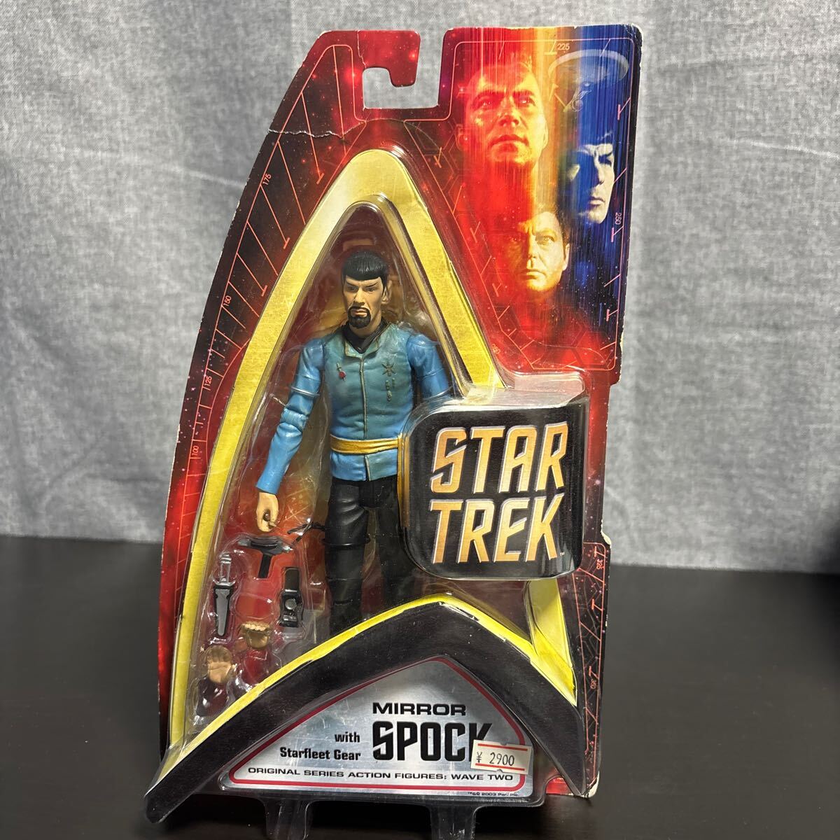 nsn スタートレック STAR TREK アートアサイラム スタートレック MIRROR SPOCK ミラー・スポック アクションフィギュア