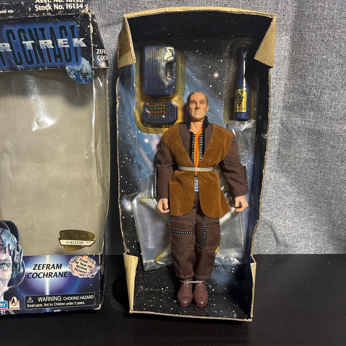 ico プレイメイツ STAR TREK スタートレック ZEFRAM COCHRANE フィギュア