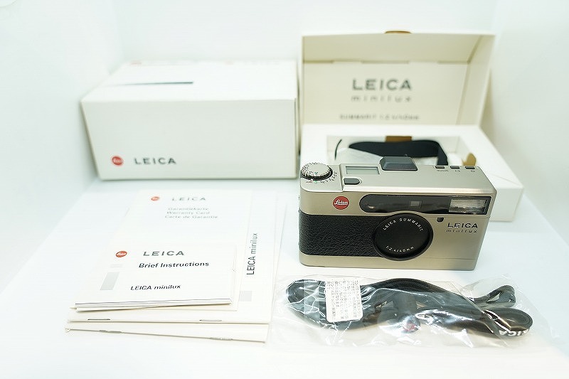 ライカ Leica コンパクトフィルムカメラ シャンパンゴールド minilux ライカ Leica コンパクトフィルムカメラ シャンパンゴールド minilux