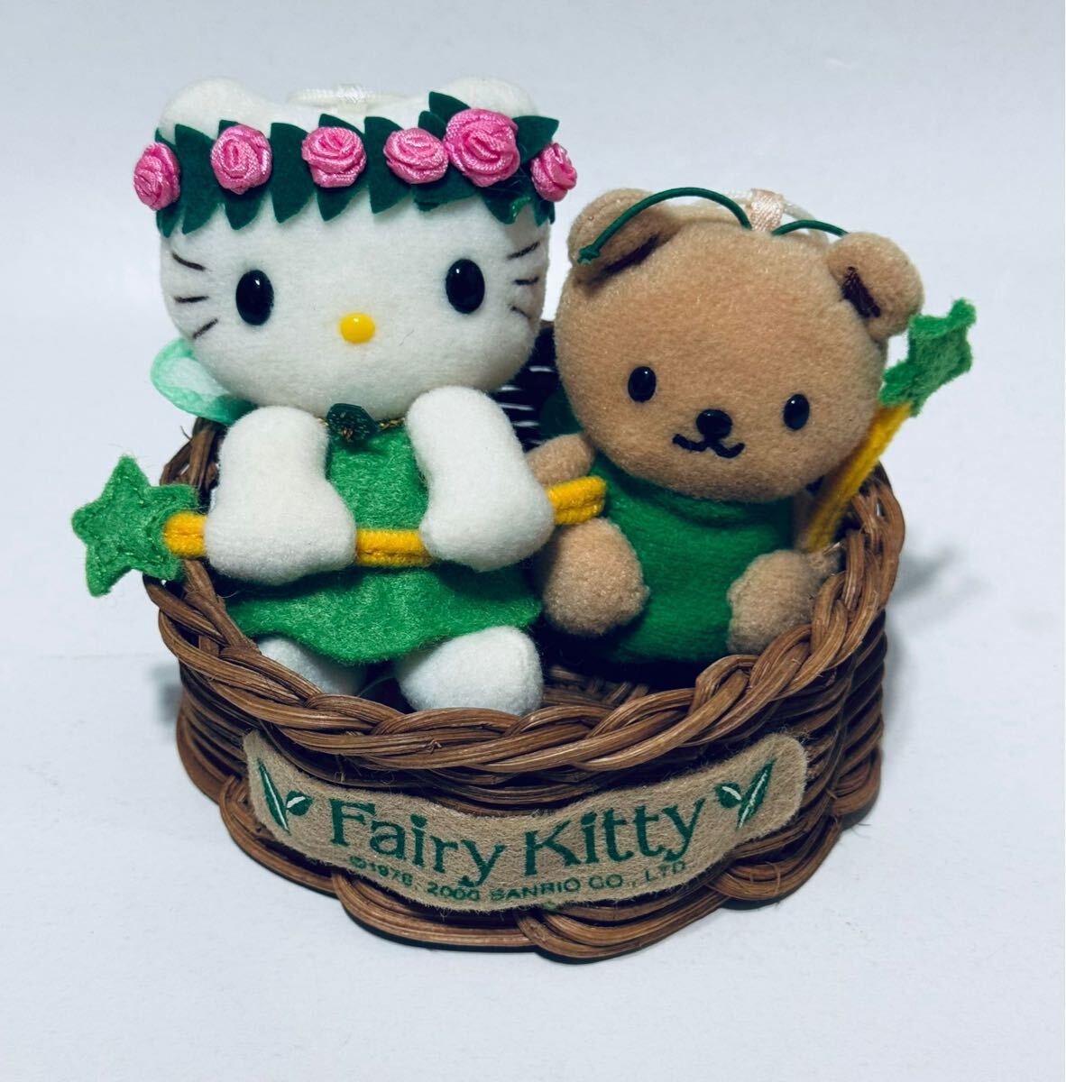 新品未使用】 ハローキティ フェアリー マスコット ぬいぐるみ 2 新品未使用】 ハローキティ フェアリー マスコット ぬいぐるみ 2