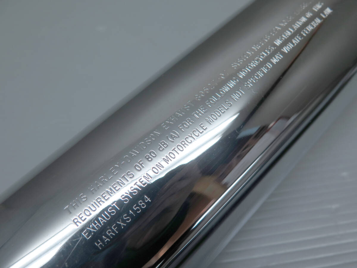 FXS1580 サイレンサーマフラー 80526-07/80527-07 ハーレー 純正