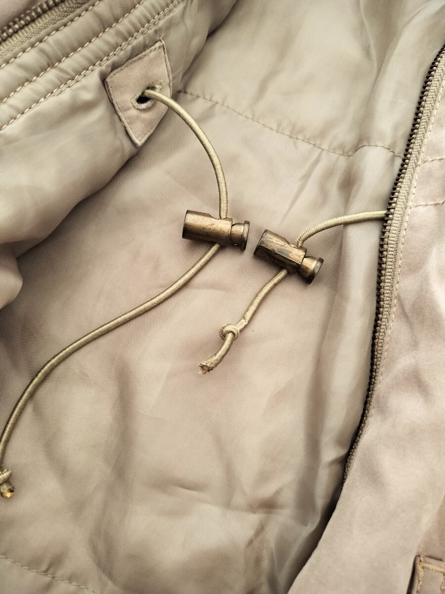 メゾピアノ ベージュのコート150M フードジャケット_画像8