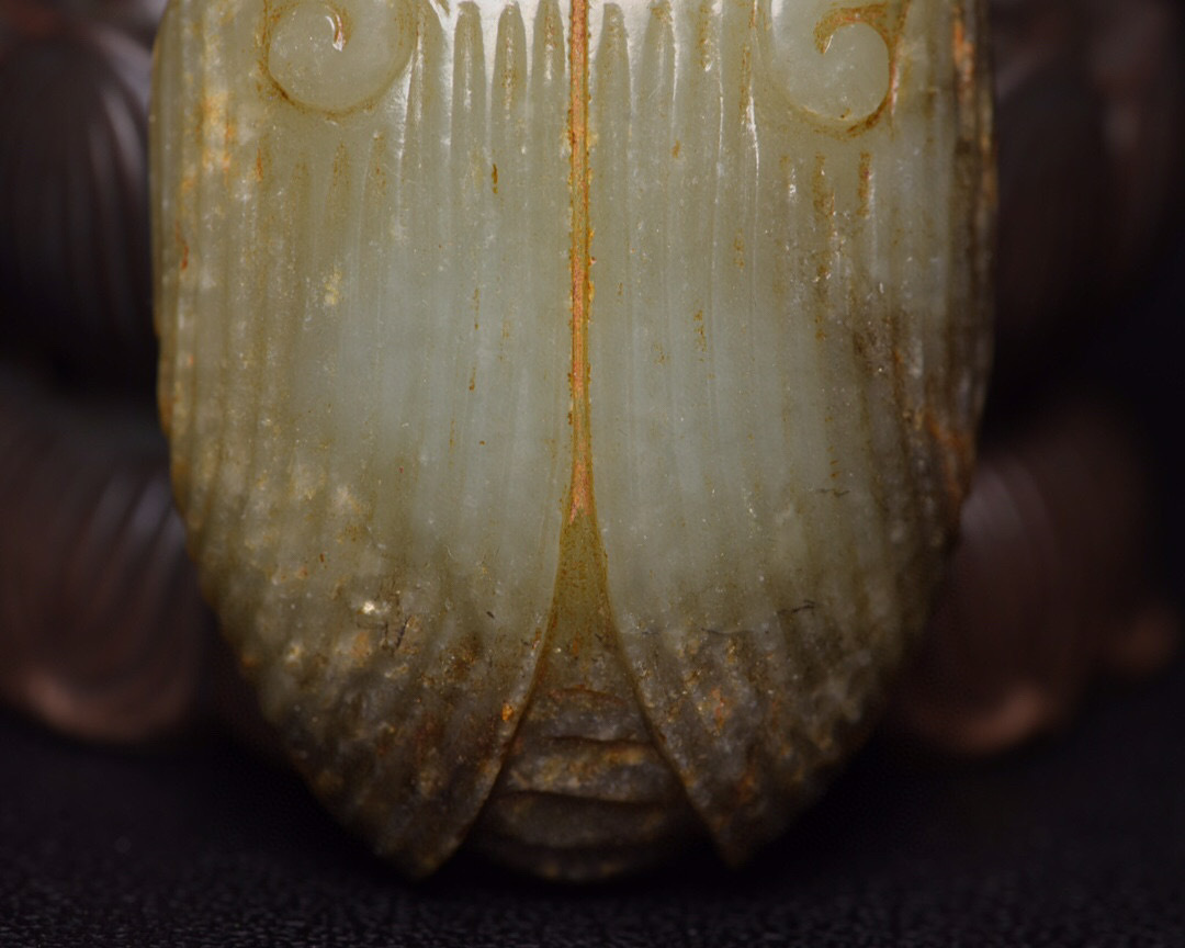 金閣】中国美術 玉石 刻 饕餮紋 香炉 台 形 印材 高4.5cm 旧家 金閣】中国美術 玉石 刻 饕餮紋 香炉 台 形 印材 高4.5cm 旧家