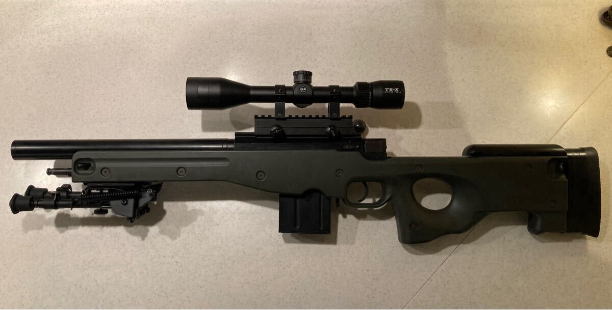 東京マルイ L96 ODver ショートバレル カスタムパーツ多数