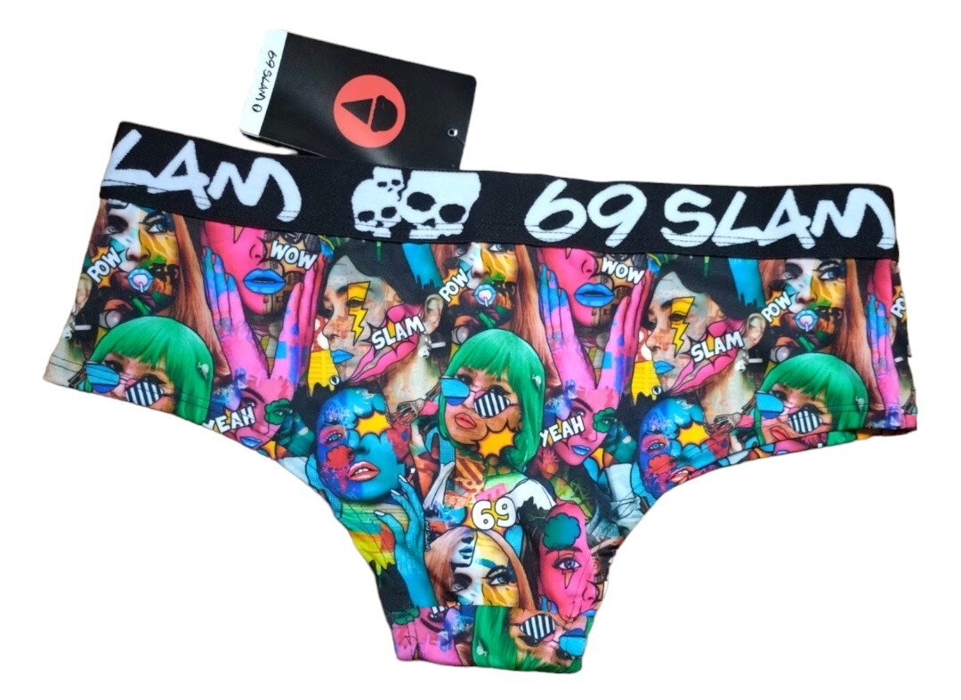 69slam ロックスラム レディース ショーツ インナーパンツ　Lサイズ 下着 ボクサー_画像2