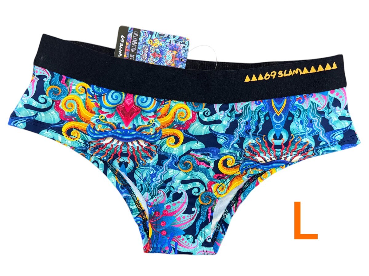 69slam ロックスラム レディース ショーツ インナーパンツ　Lサイズ 下着 ボクサー_画像1