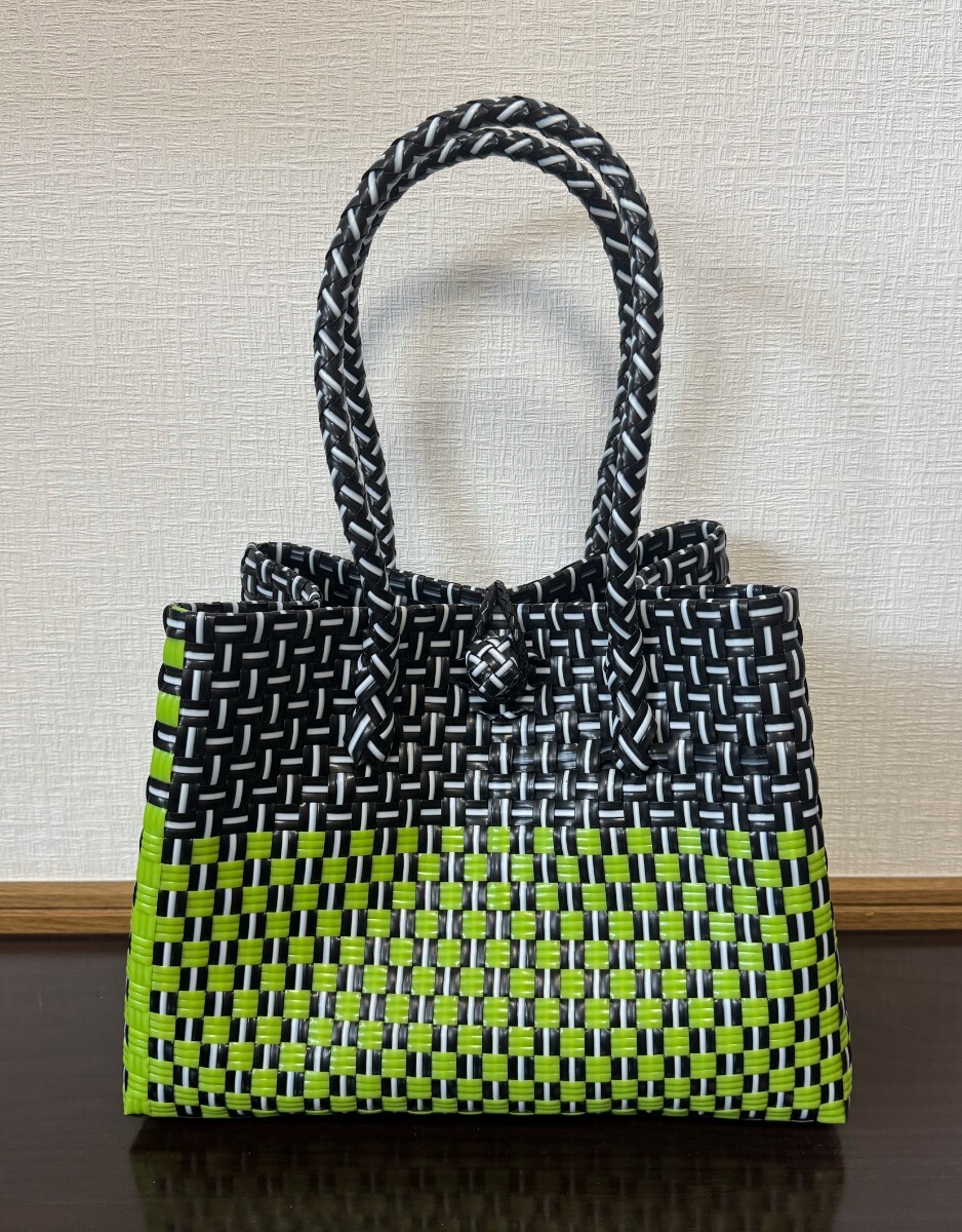 プラカゴ メルカド ハンドメイド トートバッグ かごバッグ MSサイズ パサール