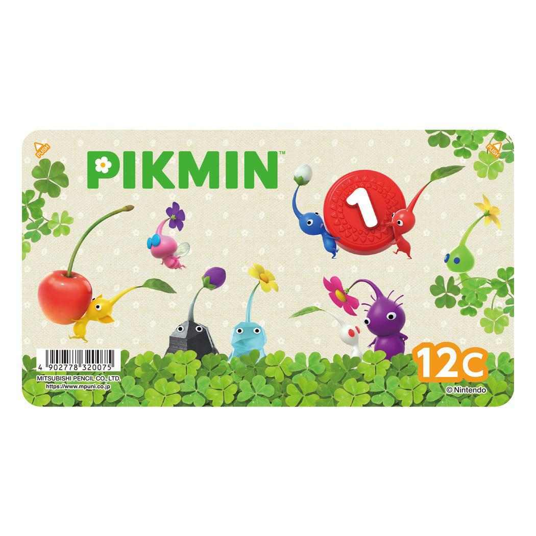 ピクミン 色鉛筆 色鉛筆缶入り12色 三菱鉛筆 新学期準備文具 キャラクター グッズ_画像1