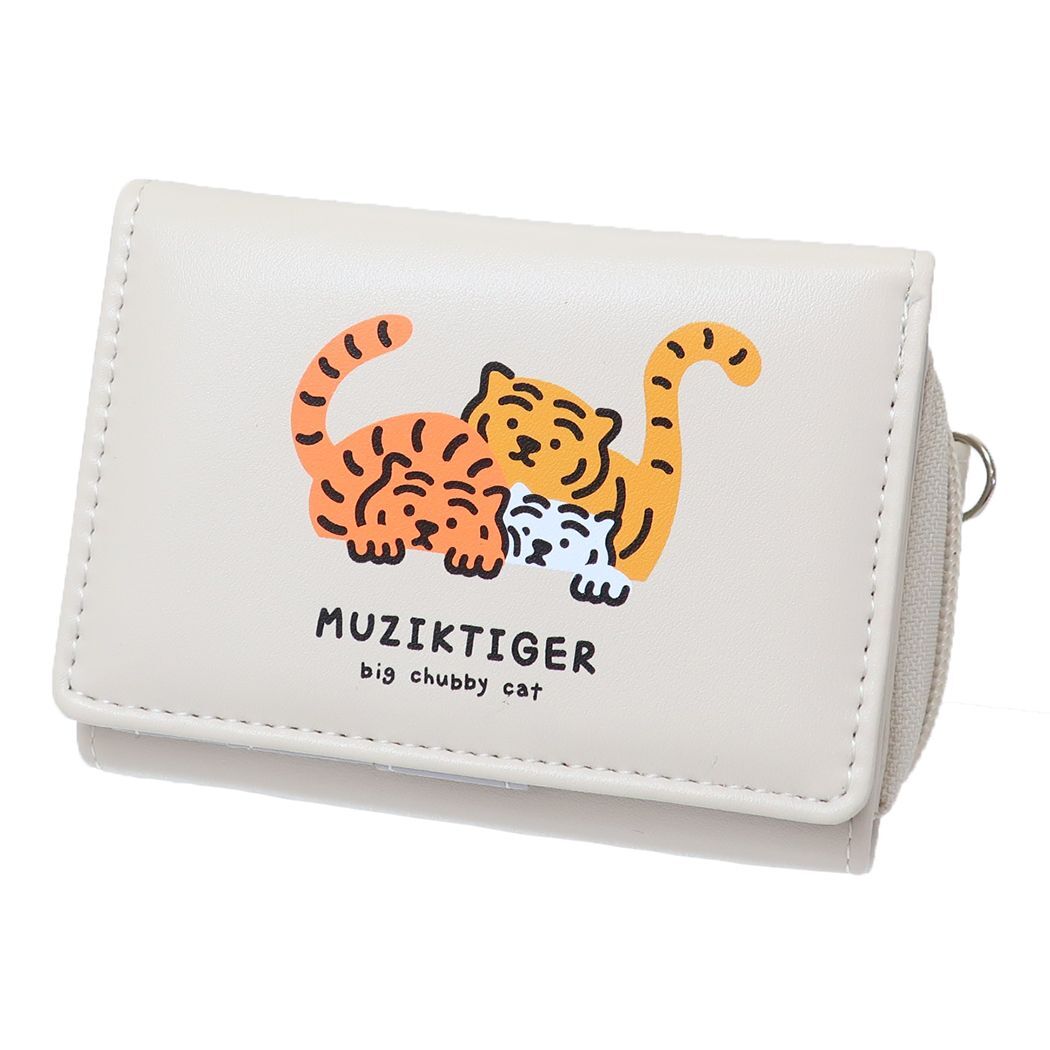 MUZIK TIGER ムジークタイガー コンパクト財布 三つ折り ミニウォレット IV かわいい